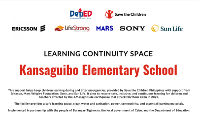 Save the Children in Cebu